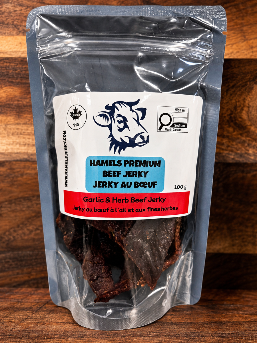 Garlic & Herb Beef Jerky